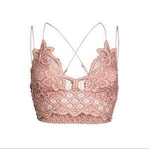 Free People Intimately FP Adella Longline Bralette